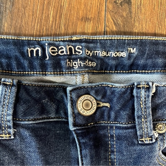 M–Jeans by Maurices high rise dark wash jeans SZ 6 - Picture 4 of 5
